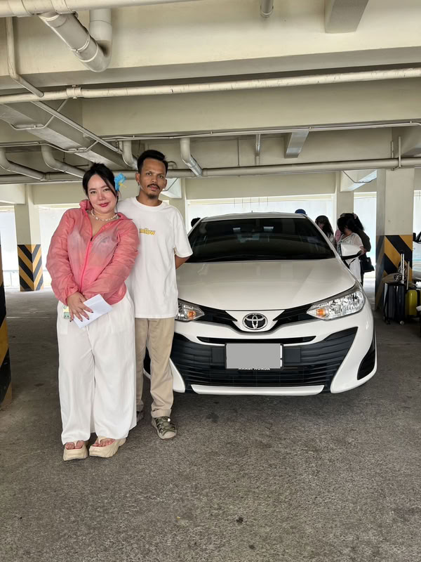 Toyota car available for rent in Ao Nang, Krabi