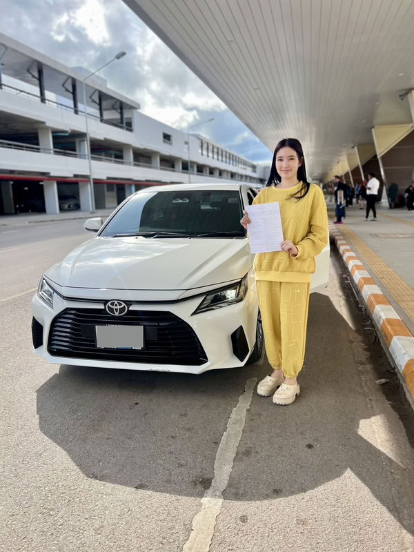 Toyota car available for rent in Ao Nang, Krabi