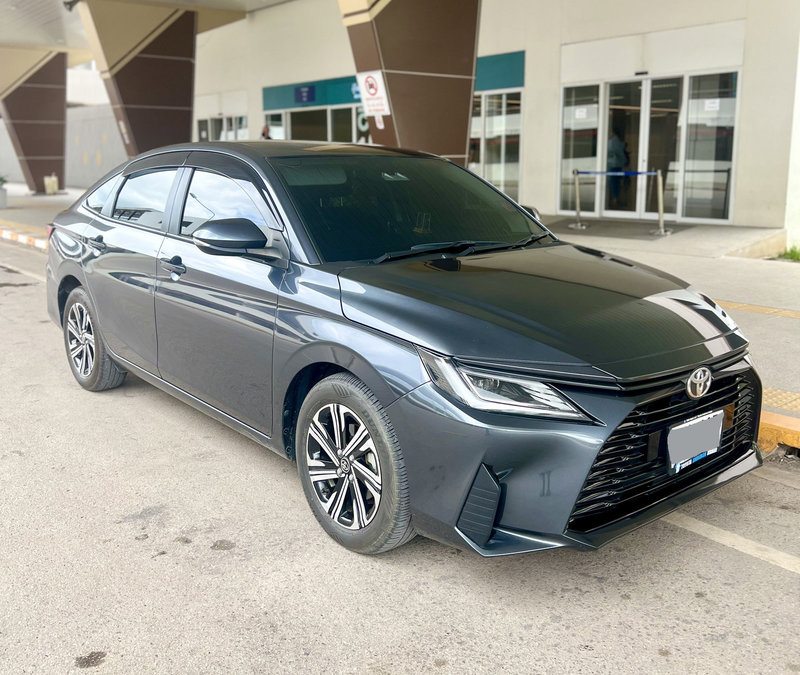 Toyota car available for rent in Ao Nang, Krabi