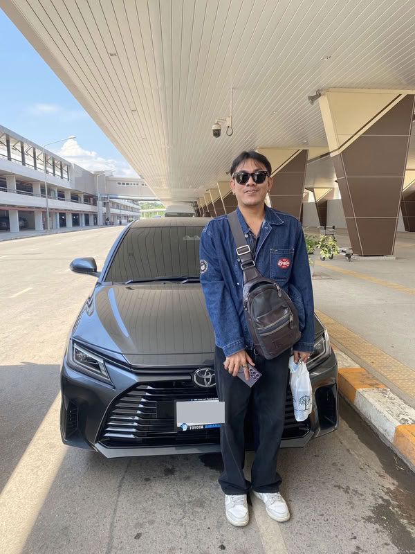 Toyota car available for rent in Ao Nang, Krabi