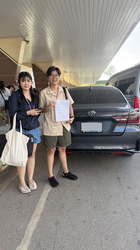 Toyota car available for rent in Ao Nang, Krabi