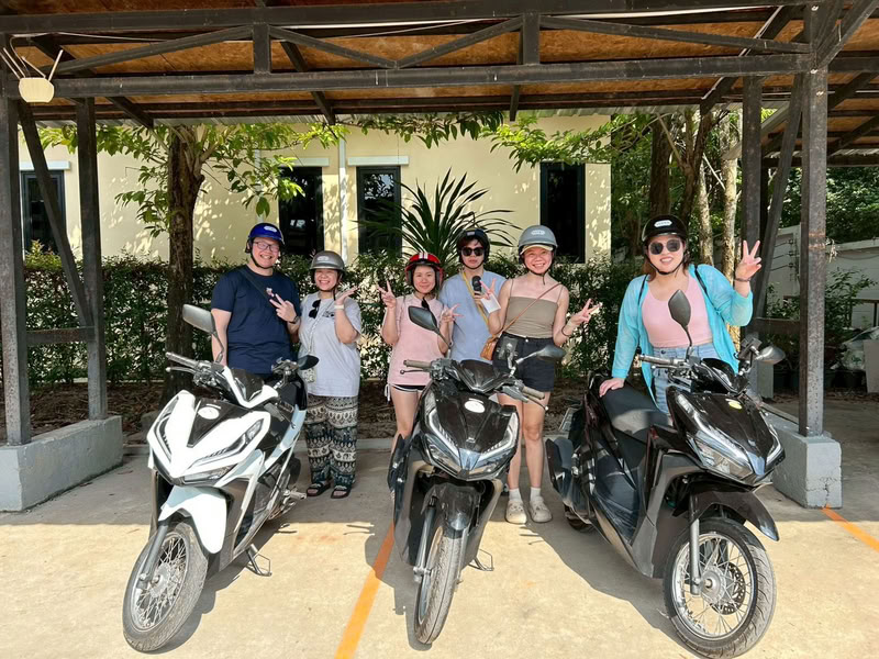 Scooter available for rent in Ao Nang, Krabi