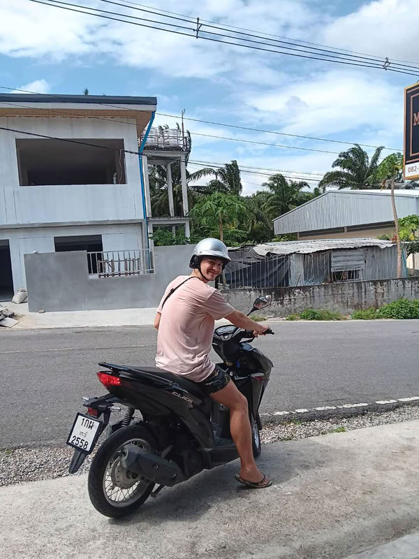 Scooter available for rent in Ao Nang, Krabi
