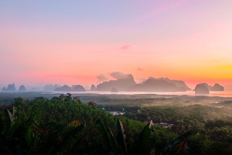 Lifestyle and scenery in Krabi, Thailand