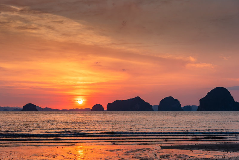 Lifestyle and scenery in Krabi, Thailand
